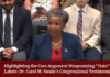 Highlighting the Core Argument Weaponizing “Hate” Labels: Dr. Carol M. Swain’s Congressional Testimony